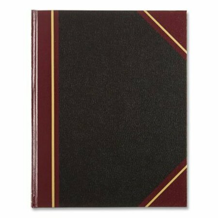 REDIFORM OFFICE PRODUCT Nat'lBrand, Texthide Record Book, Black/burgundy, 300 Green Pages, 10 3/8 X 8 3/8 56231